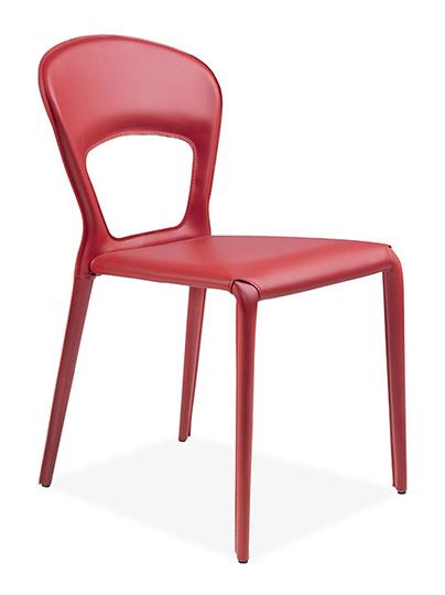 Sedia Confort Pelle