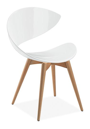 Sedia Leuco Plastico