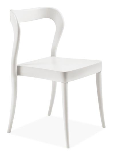 Sedia Pearl Legno Laccato