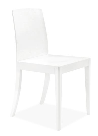 Sedia Recine Legno Laccato