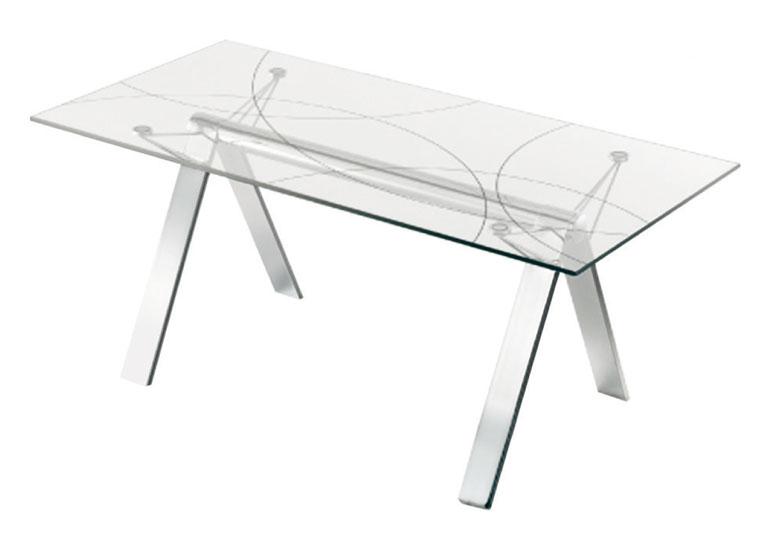 Tavolo Giove Laminato Metallo