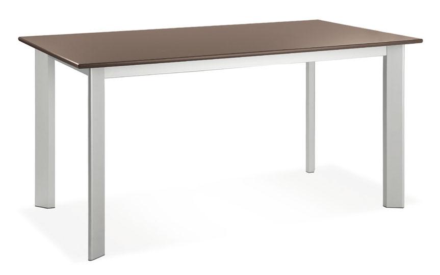 Tavolo Plano Laminato Metallo